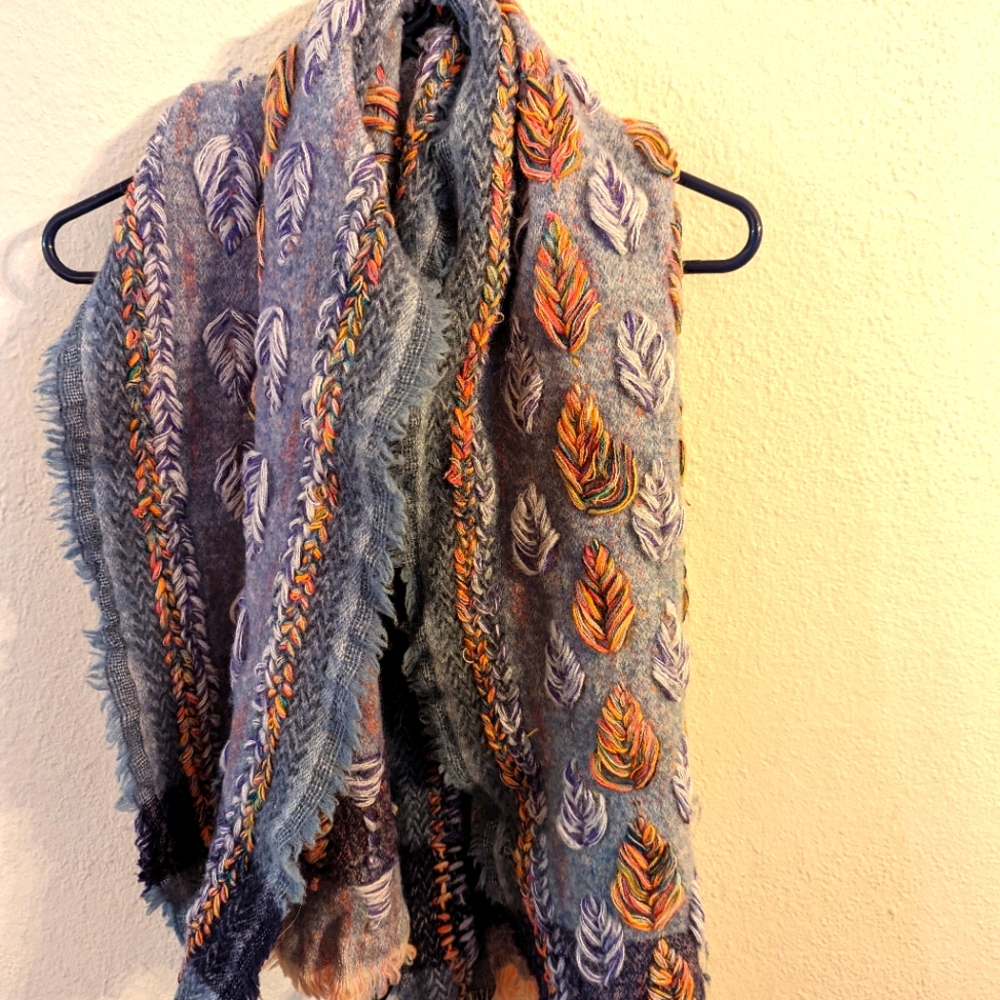 Anthropologie wool scarf